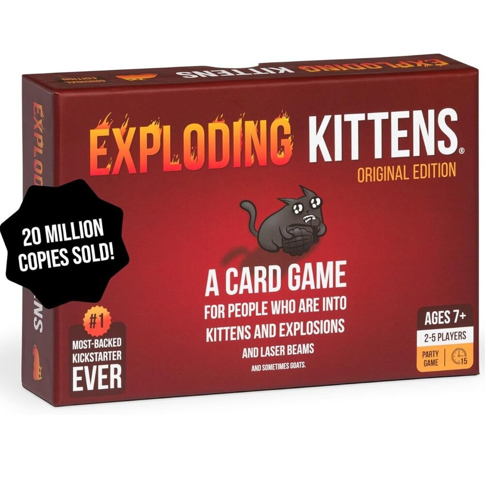 3/$55❤️original edition Exploding Kittens Party Card Game 2-5 Players
